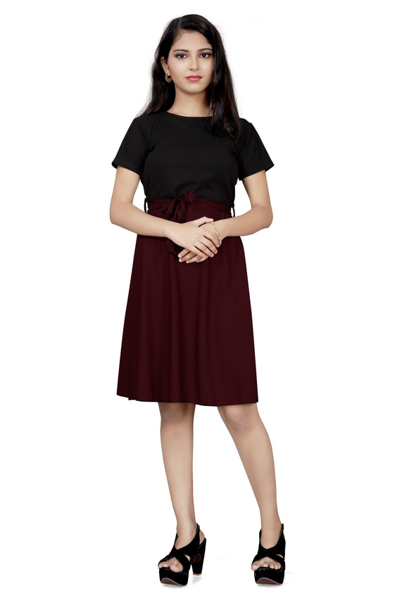 Buy Lady Bazaar Women Two Piece Dress 