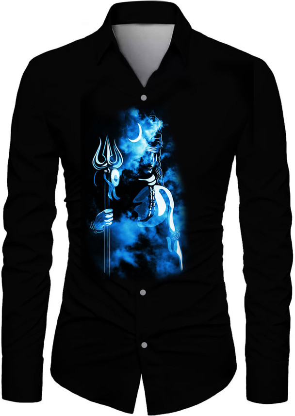 Mahi creations Linen Printed Shirt 