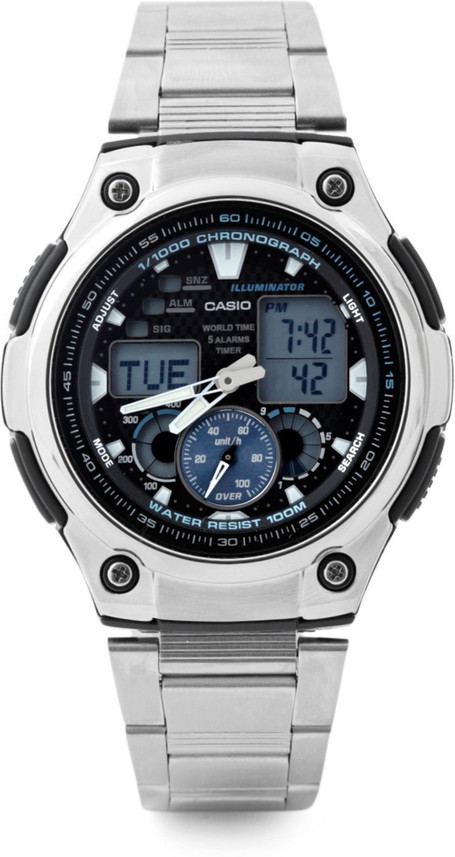 CASIO Youth Combination ( AQ-190WD-1AVDF ) Analog-Digital Watch - For Men -  Buy CASIO Youth Combination ( AQ-190WD-1AVDF ) Analog-Digital Watch - For  Men AQ-190WD-1AVDF Online at Best Prices in India | Flipkart.com