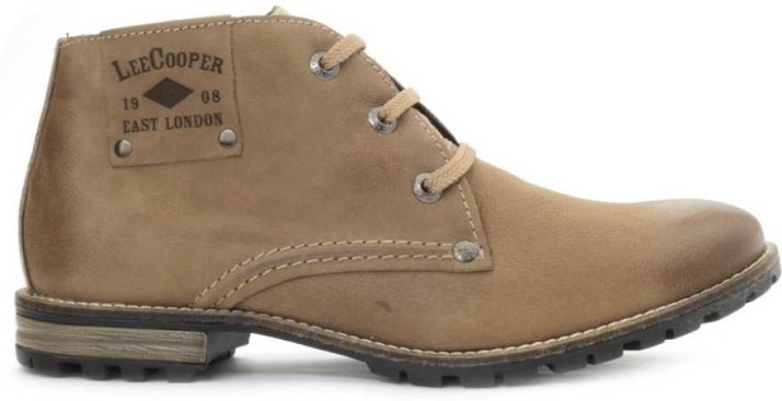 lee cooper boots ajio