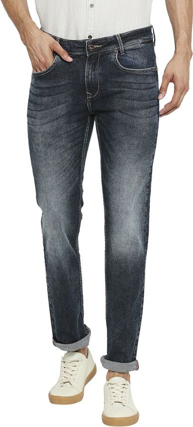 MUFTI Slim Men Dark Blue Jeans - Buy 