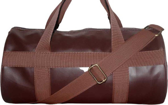 Fitness Gym Duffel Bag Brown 