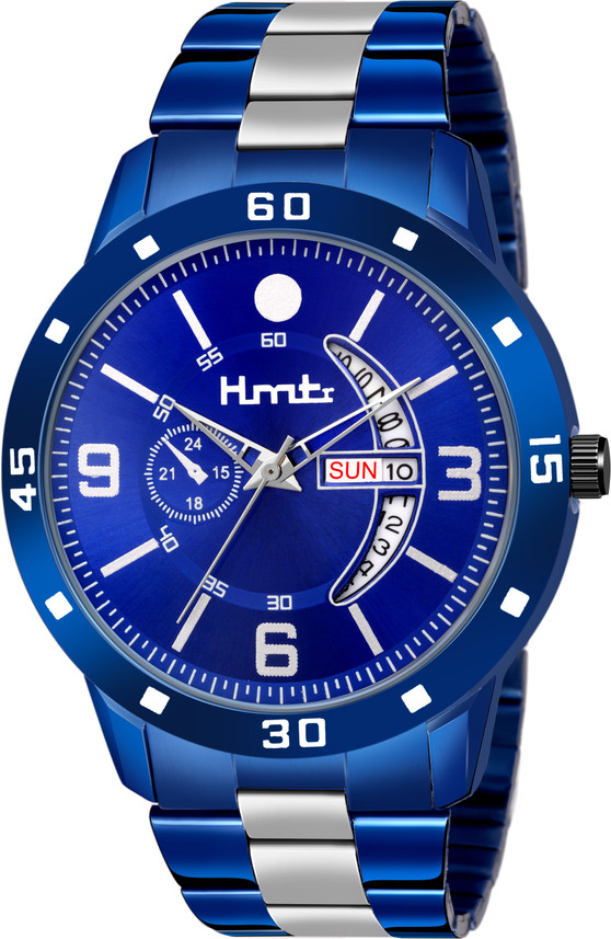 HMTr ROYAL BLUE WITH DAY AND DATE 