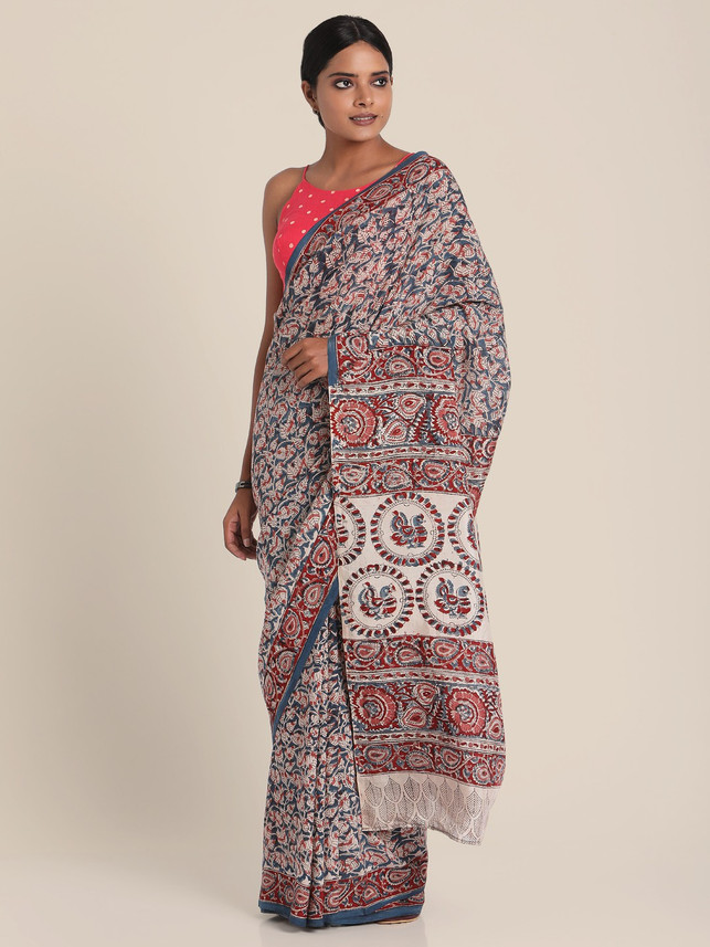 Buy Suta Printed Sambalpuri Pure Cotton 