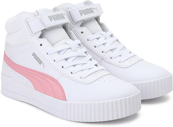 womens puma mid sneakers