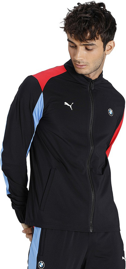 puma full sleeve colorblock men jacket