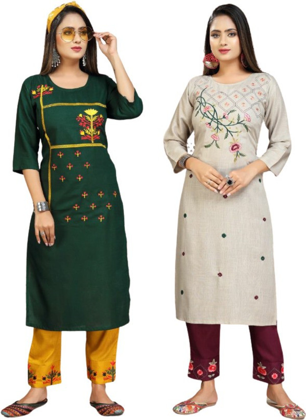 PP COLLECTION Women Kurta and Pant Set 