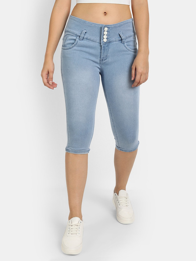 Broadstar Women Black Denim Skinny Fit 