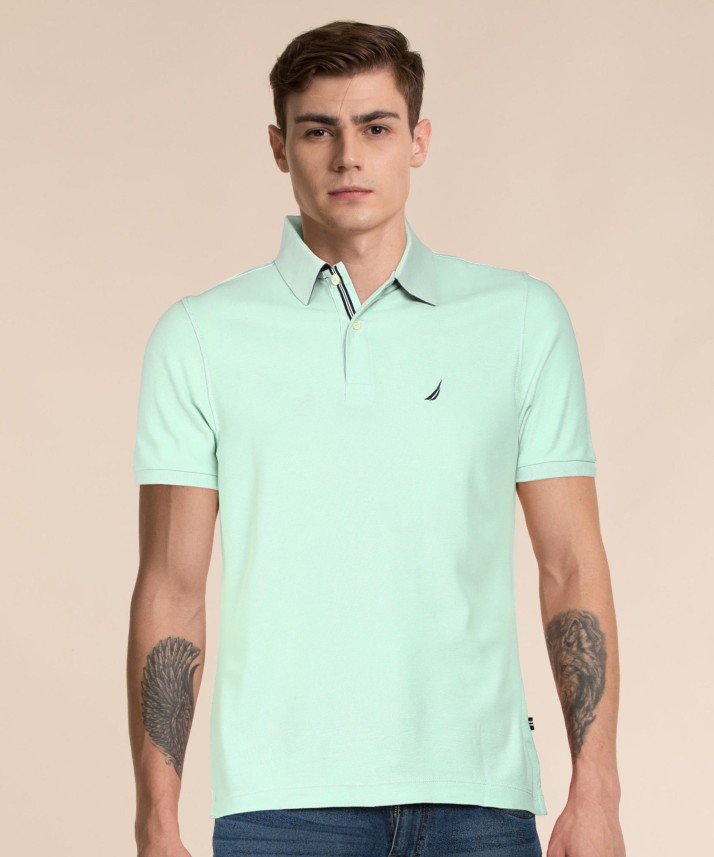 nautica mint green shirt