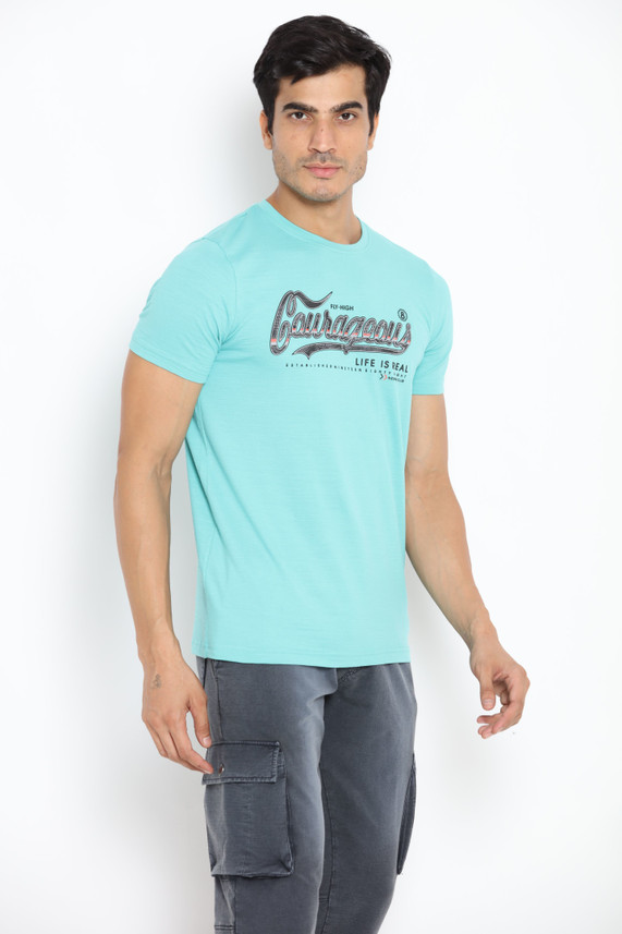 NEXGEN CLUB Printed Men Round Neck 