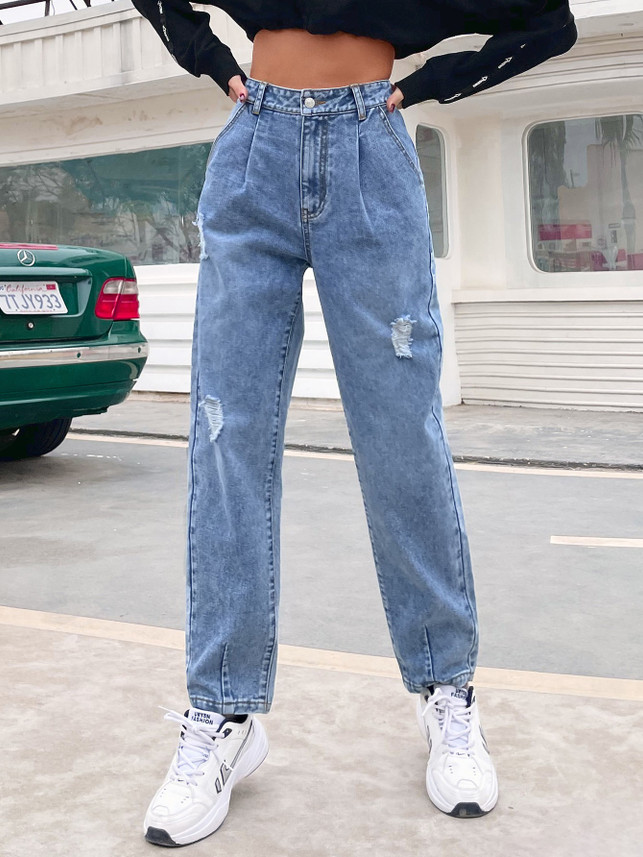 Urbanic Regular Women Light Blue Jeans 
