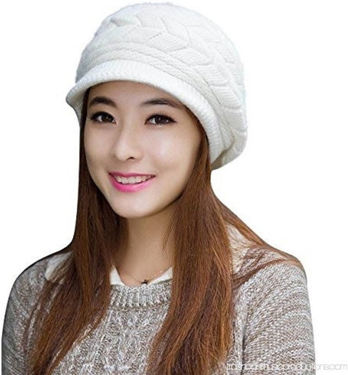 Winter Warm Knit Hat Wool Snow Ski Caps 