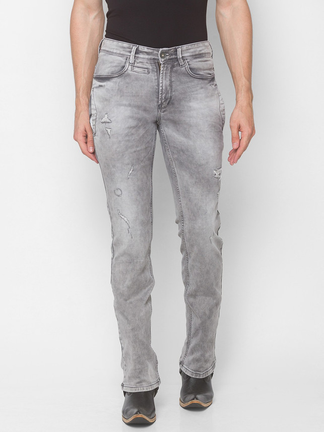 De Base Italie Boot-Leg Men Grey Jeans 