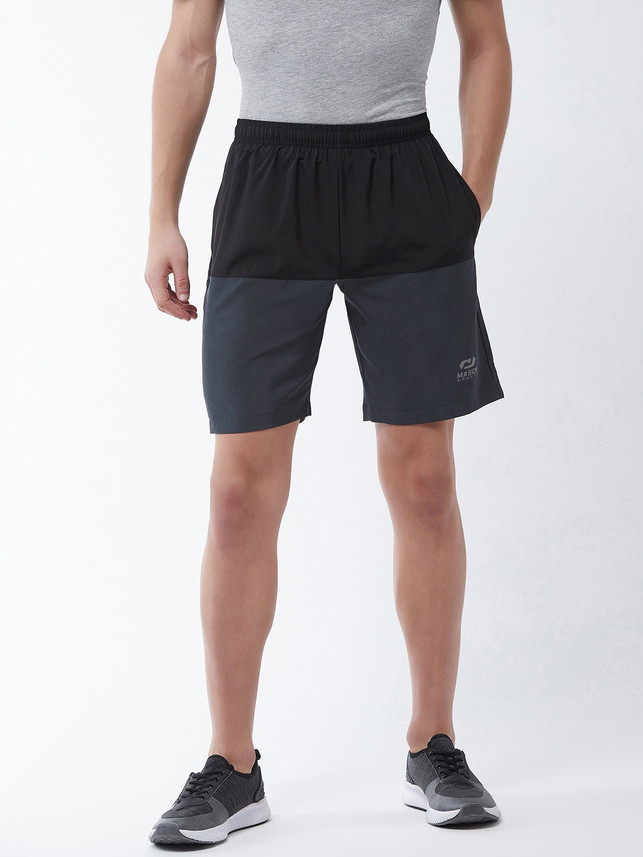 Grey Sports Shorts, Gym Shorts 