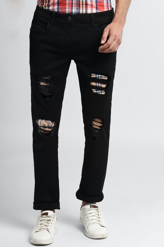 level Slim Men Black Jeans - Buy level 