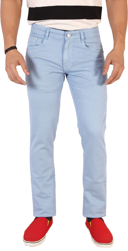 AWACK Slim Men Light Blue Jeans - Buy 