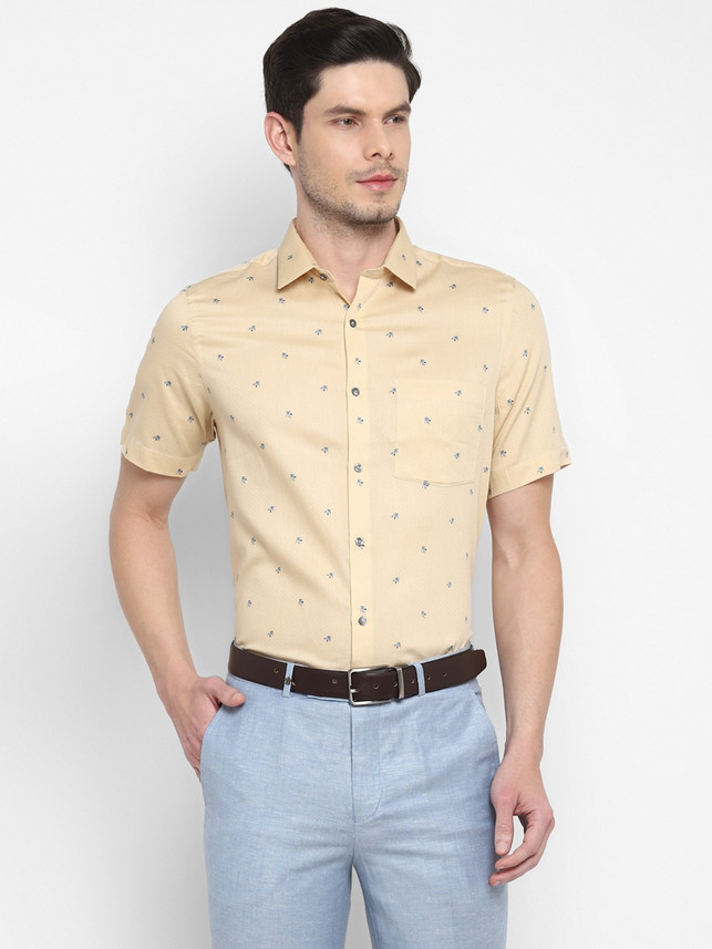 Buy London Bridge Men Printed Formal 