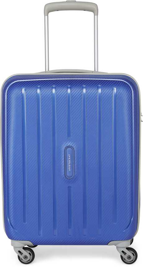 Aristocrat Photon Strolly 55 360 Mab Cabin Luggage 22 Inch Blue Price In India Flipkart Com