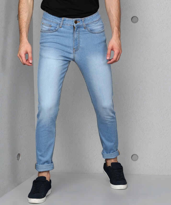 metronaut slim men light blue jeans