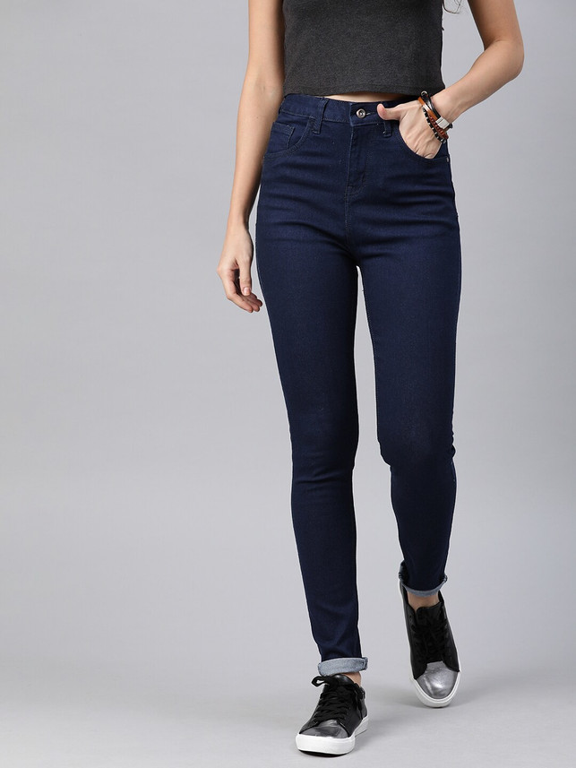 Roadster Super Skinny Women Blue Jeans 