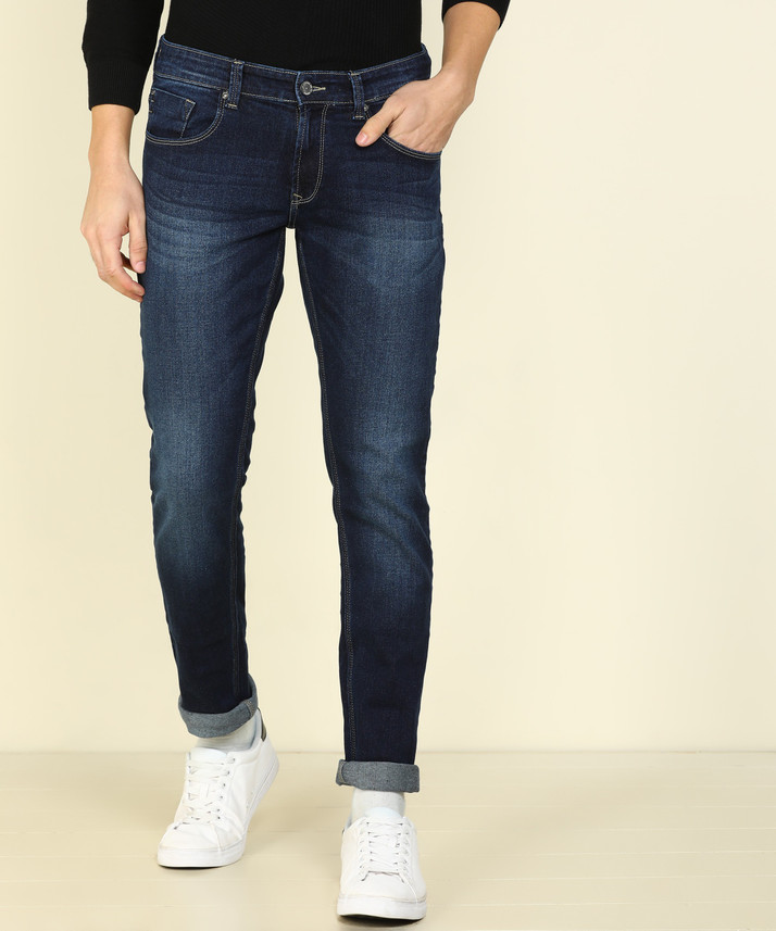 Spykar Skinny Men Blue Jeans - Buy 