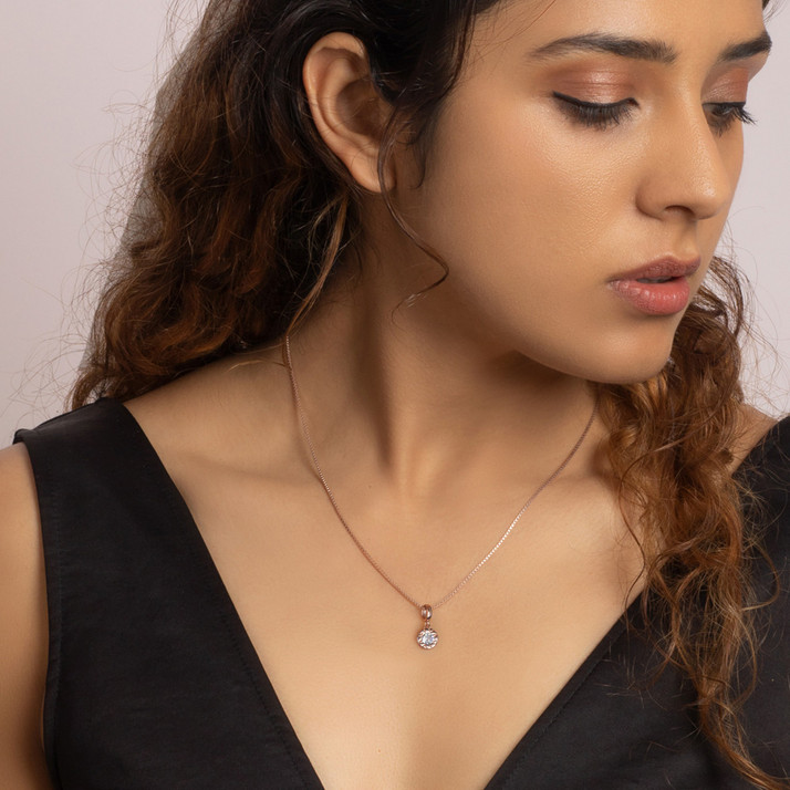 GIVA 925 Sterling Silver Rose Gold 