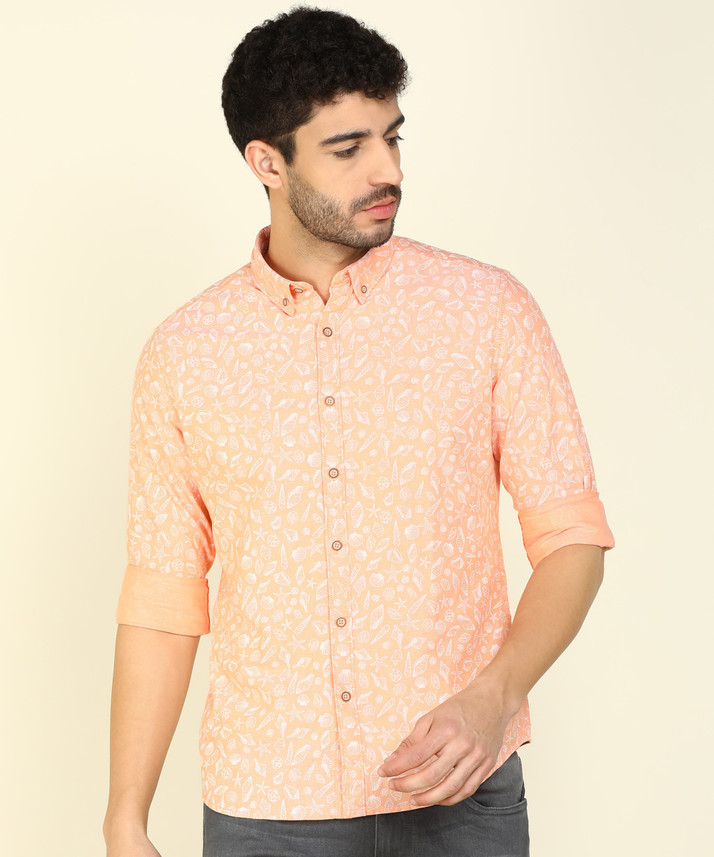 FLYING MACHINE Men Printed Casual 