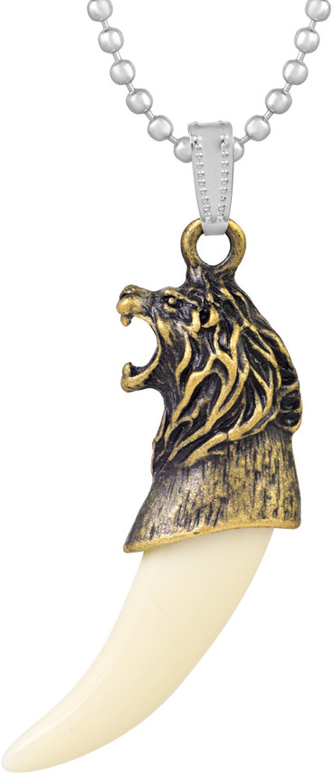 RN Gold Antique Plated Brass, Tiger 