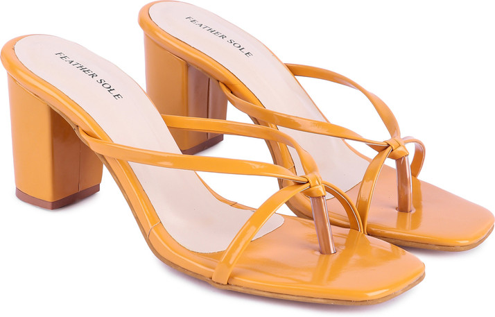yellow sole heels