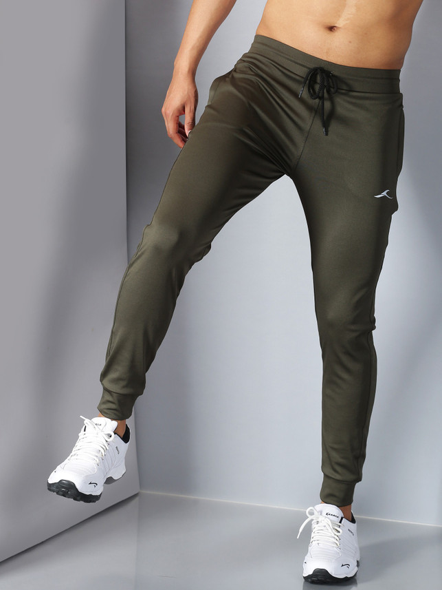 Olive Joggers Gym Pants for Men 