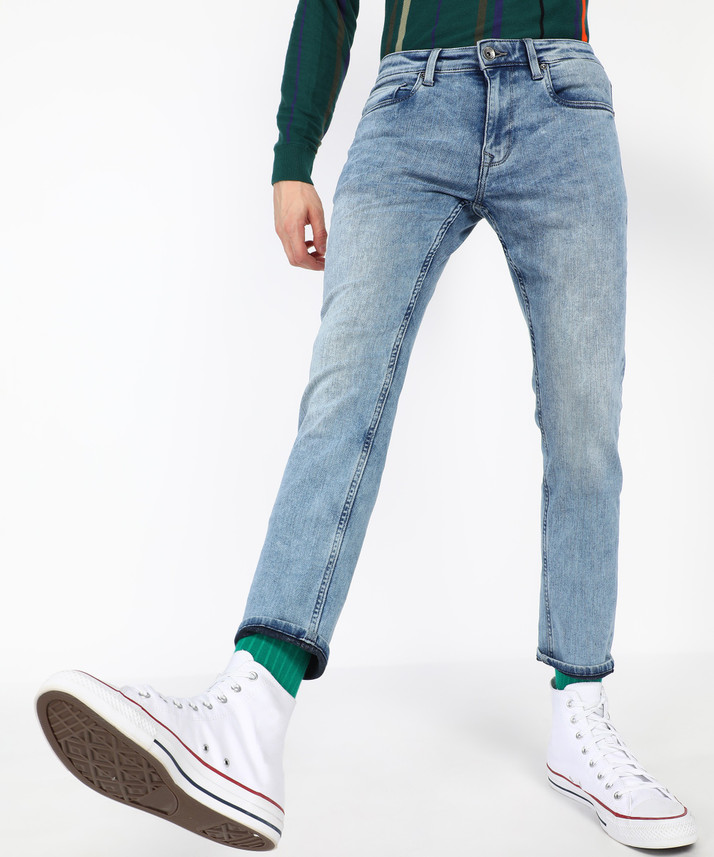 Louis Philippe Jeans Slim Men Blue 