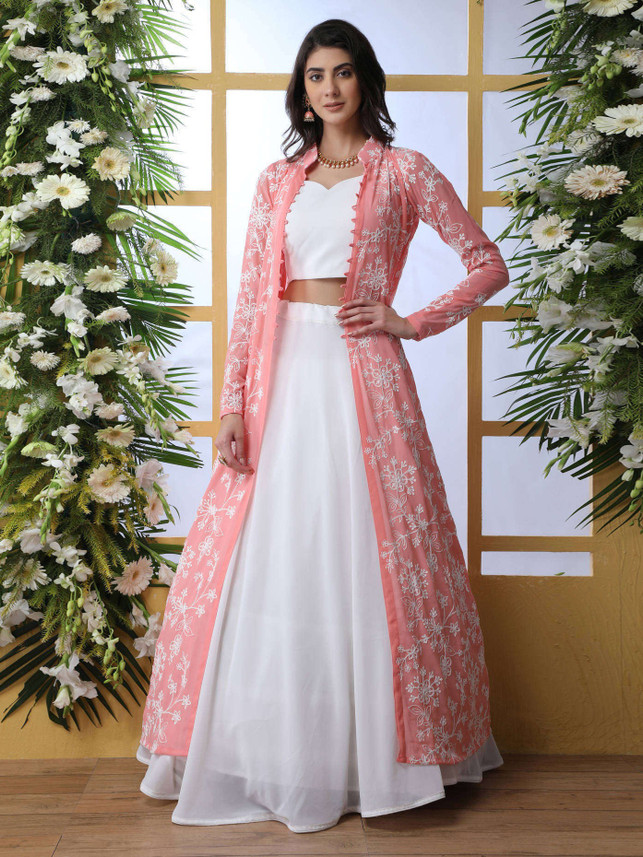 jacket lehenga for wedding