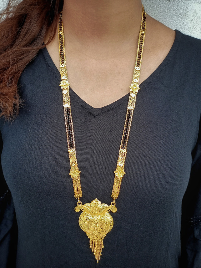 RUJVE JEWELLERY Forming One Gram Gold 