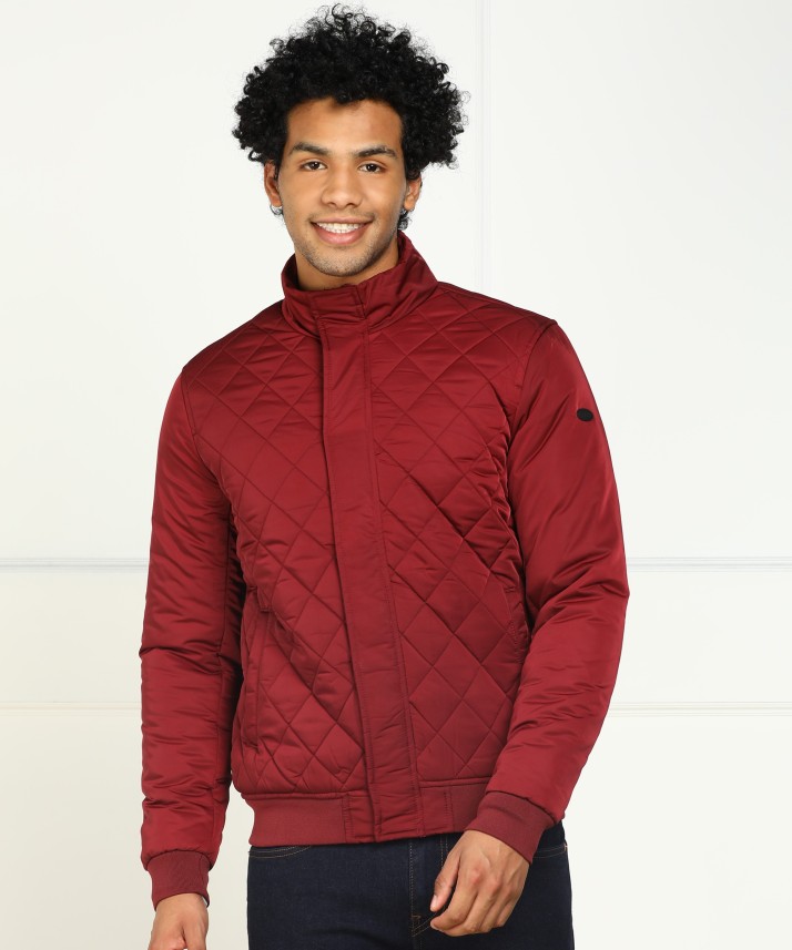 us polo assn full sleeve solid men's jacket