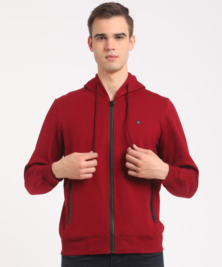 Full Sleeve Solid Men Sweatshirt 