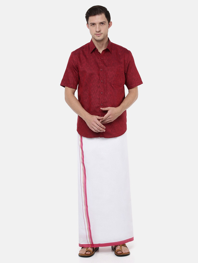 Ramraj Cotton Men Shirt \u0026 Dhoti Set 