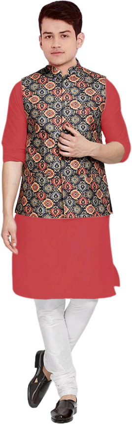 OS Jeans Men Ethnic Jacket, Kurta and 