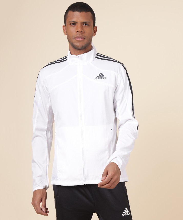 adidas performance own the run hooded windbreaker