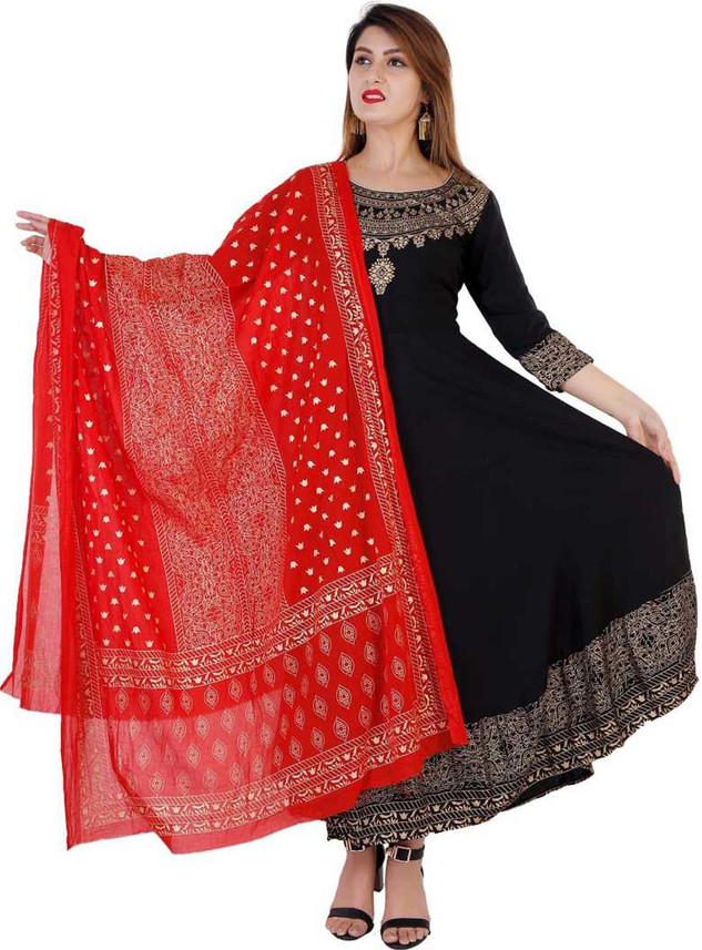 Laxshiv Women Kurta and Dupatta Set 