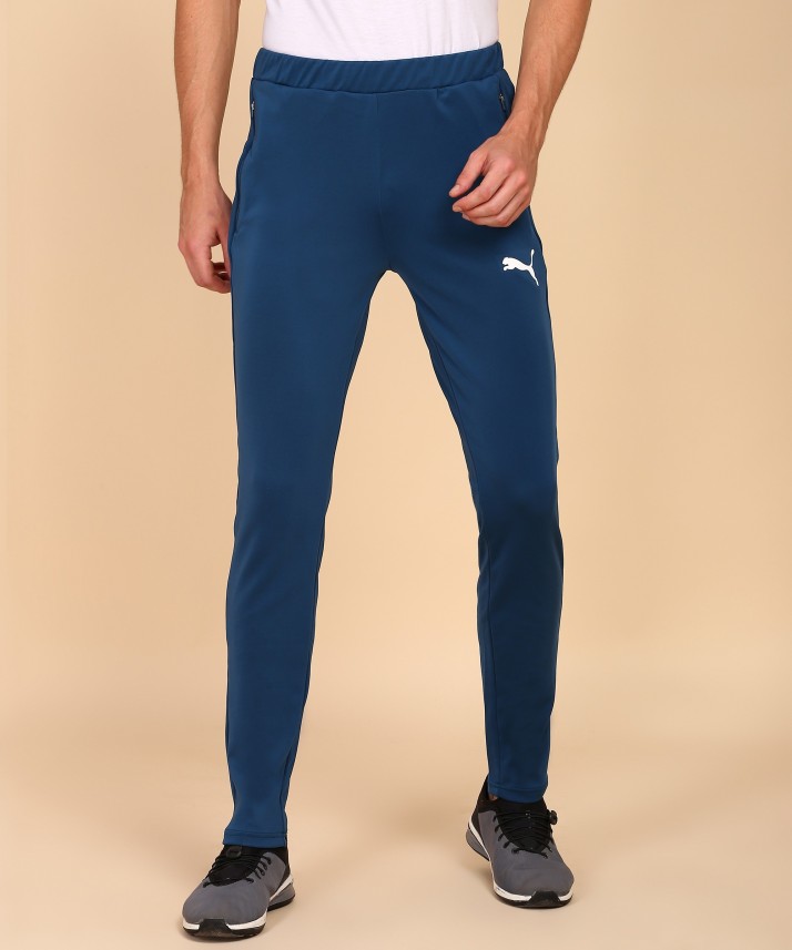 puma solid men's track pants