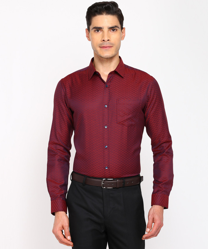 Formal Maroon Shirt 