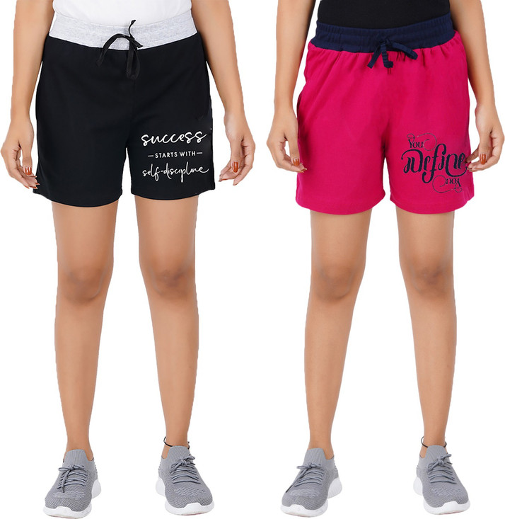 jocker Solid Women Black, Pink Boxer 