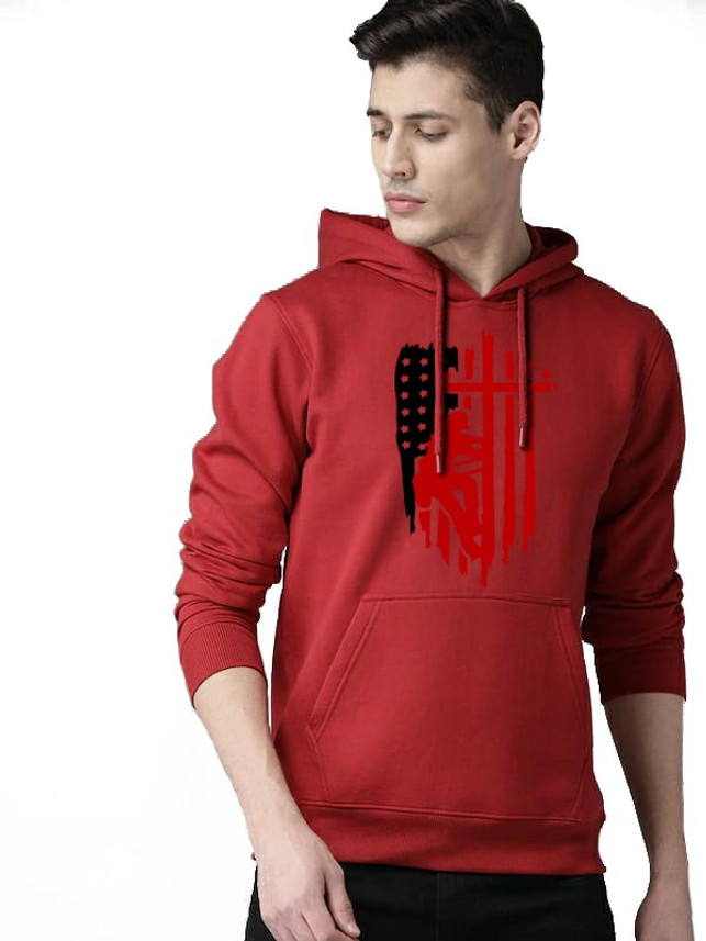 Full Sleeve Printed Couple Sweatshirt 