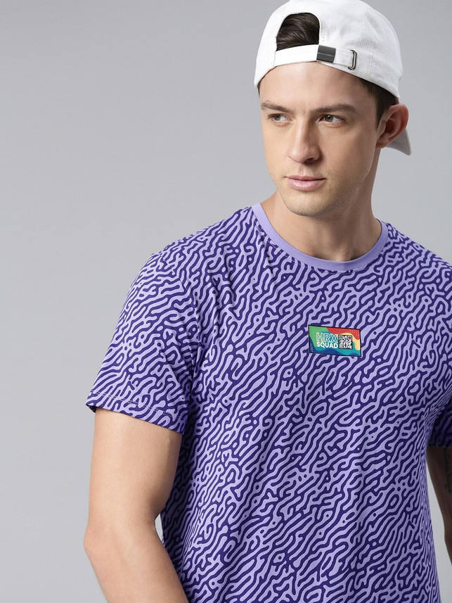 HRX by Hrithik Roshan Printed Men Round 