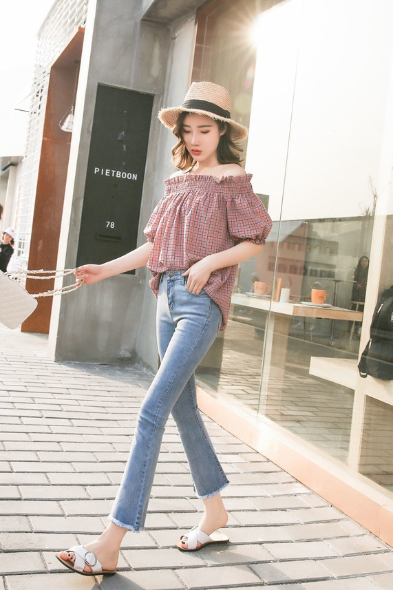 Urbanic Flared Women Blue Jeans - Buy 