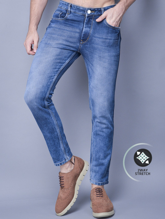 COBB Slim Men Light Blue Jeans - Buy 