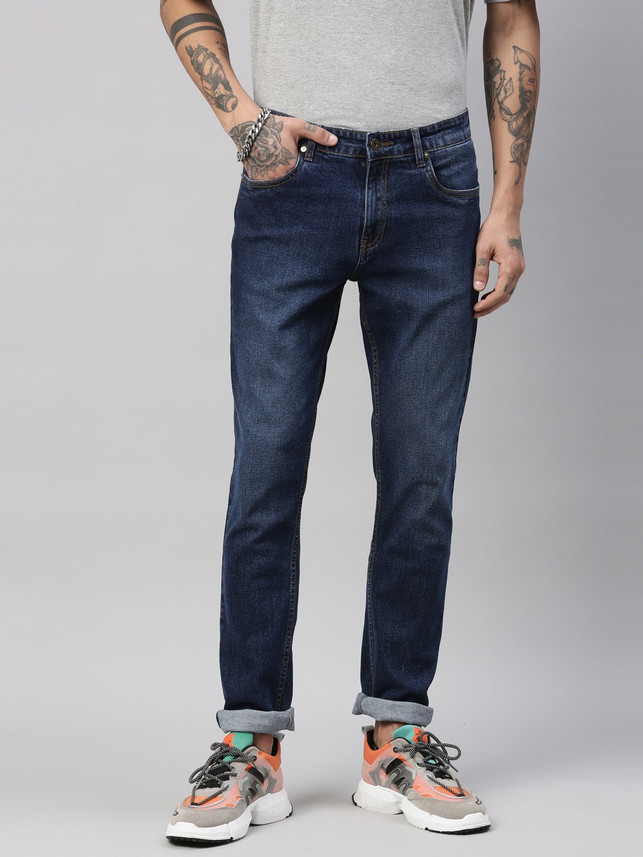 BREAKBOUNCE Slim Men Blue Jeans - Buy 