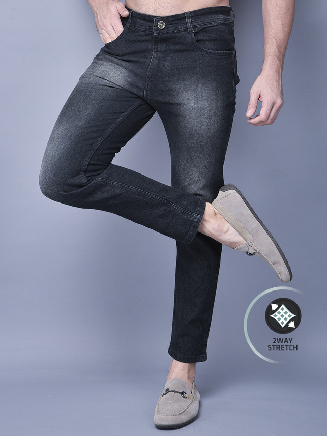 COBB Slim Men Grey Jeans - Buy COBB 