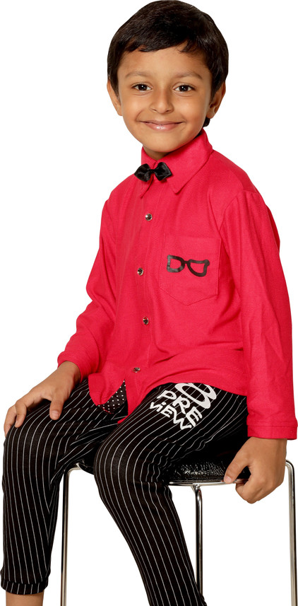 NancyArt Baby Boys Casual Shirt 