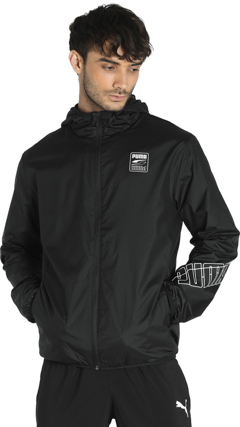puma graphic windbreaker